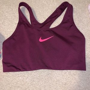 Purple Nike bra